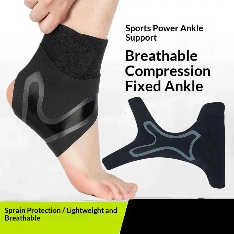 Self-Adhesive Ankle Support Tape Breathable Elastic Sports Wrap for Men Women Fitness Running  Injury Prevention