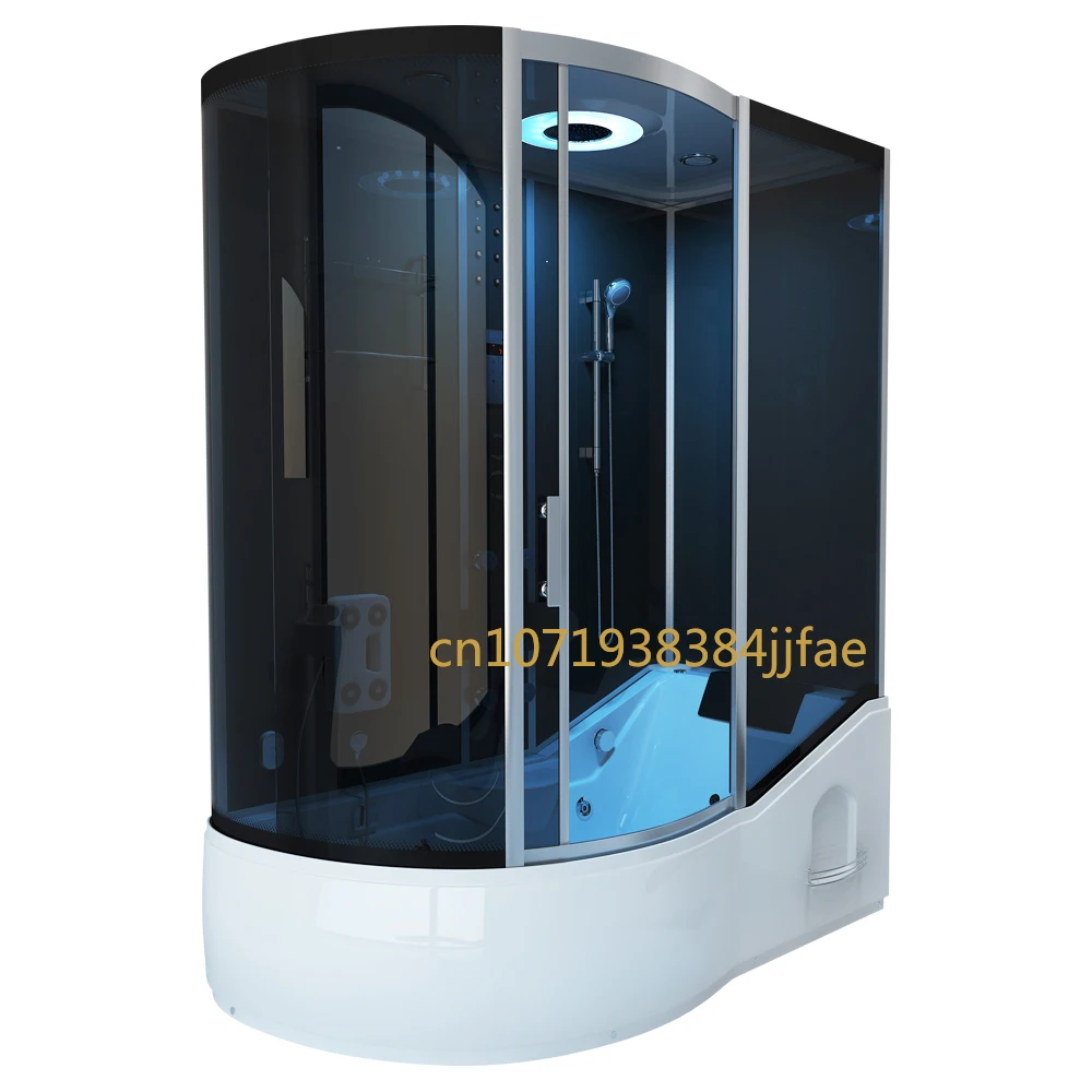 

Cuarto de baño Modular prefabricado con marco de vidrio, temperatura cómoda, gran oferta