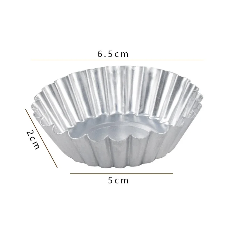 for pie Cookie Molds Egg Tart Molds For Preparing Treats Non-stick Coating Good Thermal Conductivity For Egg Tarts