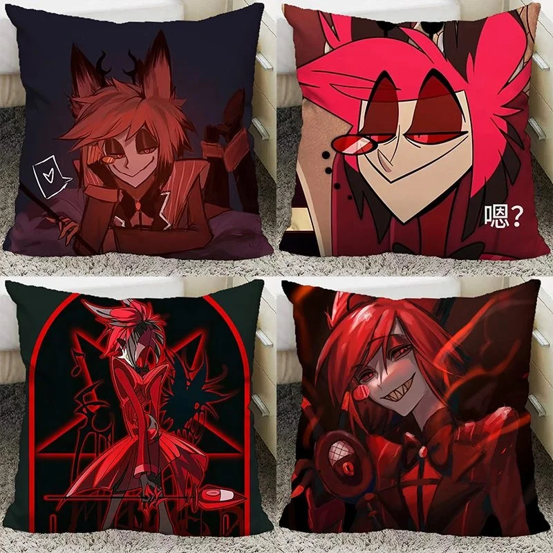 

Hazbin Hotel Follows Personal Anime Surrounding Pillow Cute Double Sided Plush Bedhead Pillow For Friends