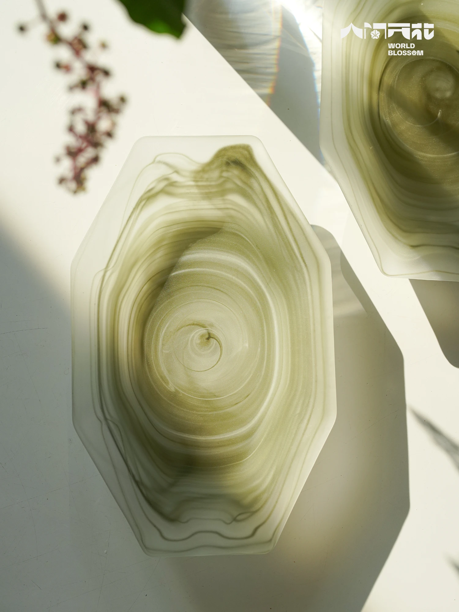 

Оригинальная стеклянная тарелка для ужина, завтрака, торта, бранча, домашнего использования, высококачественная, с цветочным узором, круглая, для взрослых.