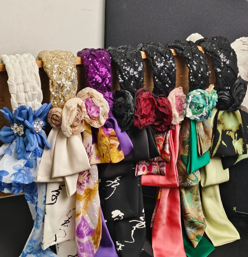 nuove-fasce-per-capelli-artigianali-con-paillettes-e-fiore-laterale-fascia-larga-intrecciata-con-nappa-accessori-per-capelli-da-donna-per-esterni