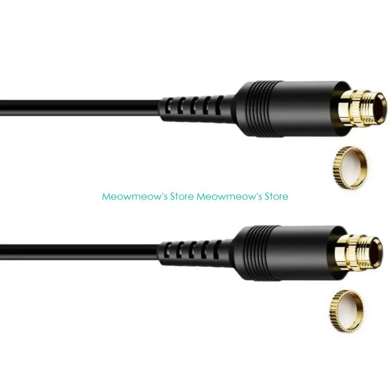 W91A 1/8inch AuxiliaryAudios Extension Cable 3,5 mm Mono mannelijk tot vrouwelijke kabel 80