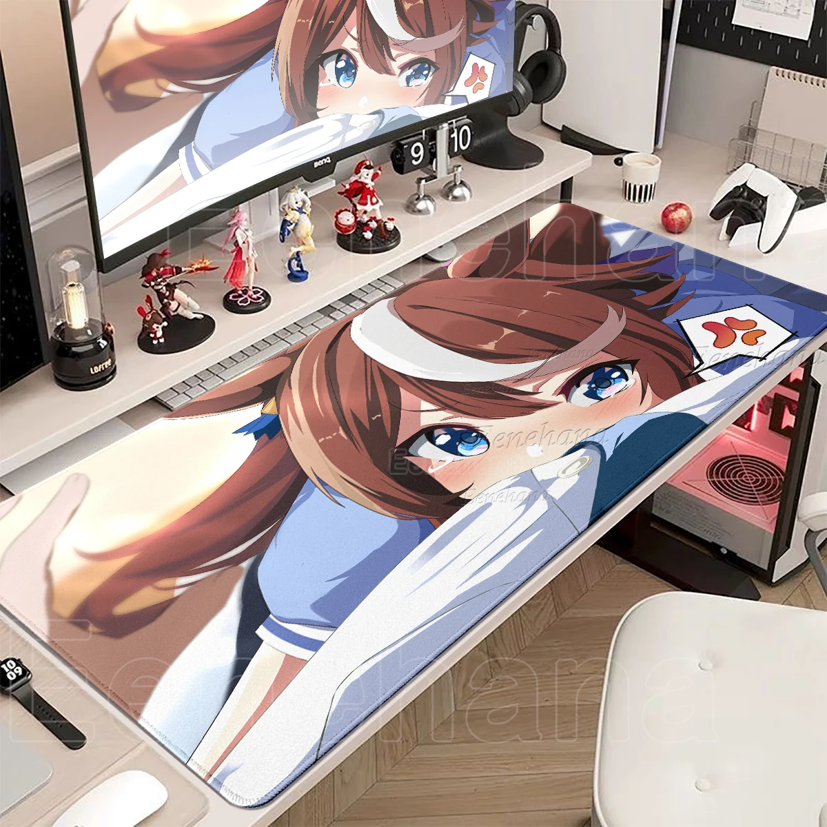 Mousepad Tokai Teio Umamusume PC Mouse Pad Gamer Cabinet Pretty Derby Desk Mat Cute Anime Girls Tablepad Keyboard Extended Pads