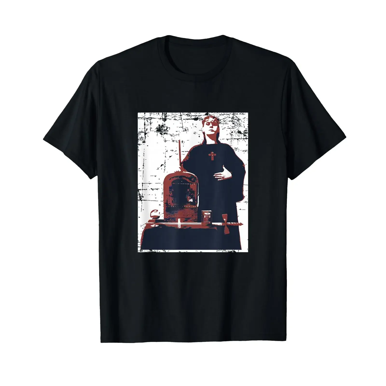 Crowley The Magus Thelema Magician Ceremonial Magick T Shirt vintage Washed Casual Soft designer clothes Stretched homme