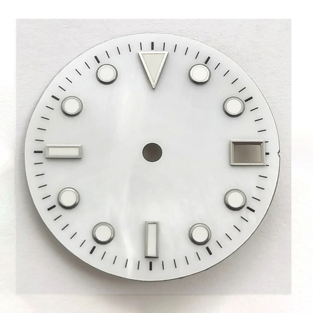 Customized 28.5mm Dial NH35 Luminous Watch Dial Fit for NH35 NH36 Movement 28.5mm Watch Faces Dial Parts