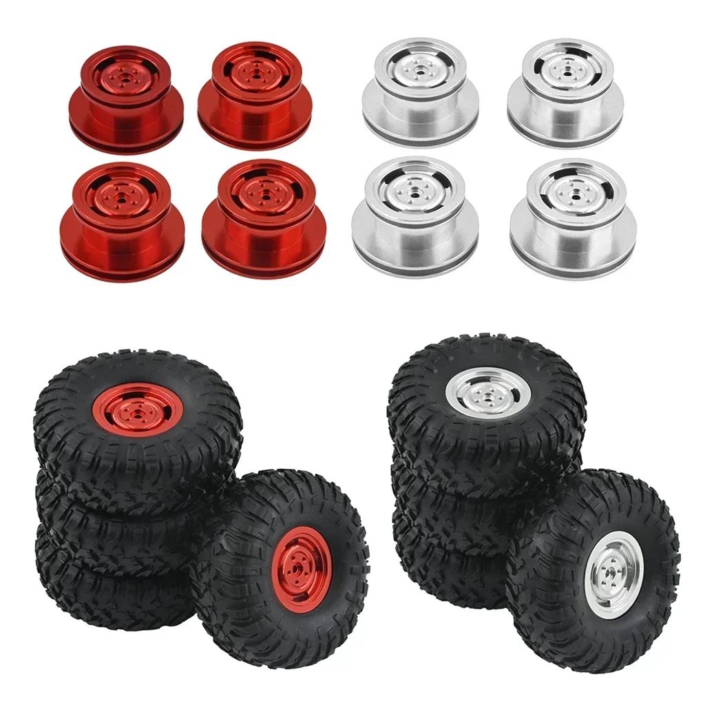 

RC Car 1:12 Tire Skin Metal Wheel Rim Hub for MN90 MN91K MN45 MN45K MN99S