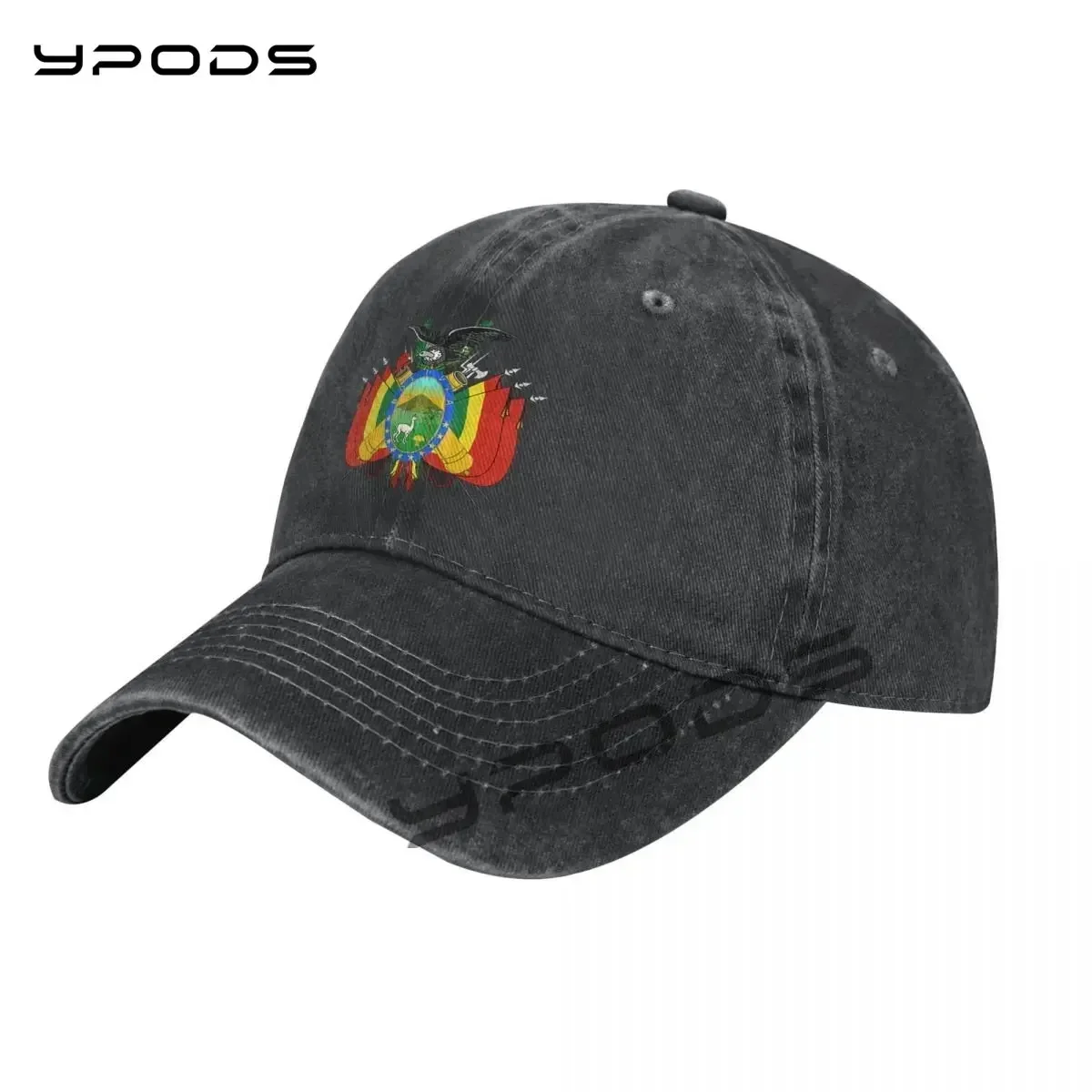 

Coat Of Arms Of Bolivia Baseball Caps for Men Women Vintage Washed Cotton Dad Hats Print Snapback Cap Hat