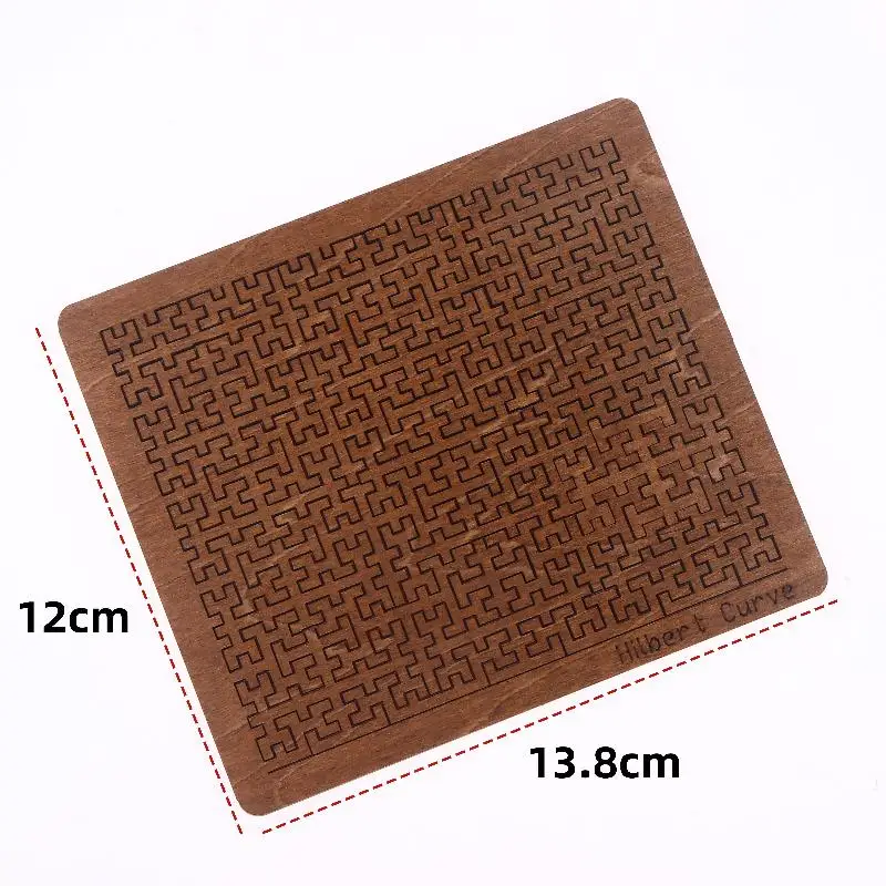 "Impossible" Jigsaw Puzzles, Wooden Brain Teaser Set for Adults, Challenging IQ Puzzle & Desk Fidget Toy, 1/2/5Pcs Option