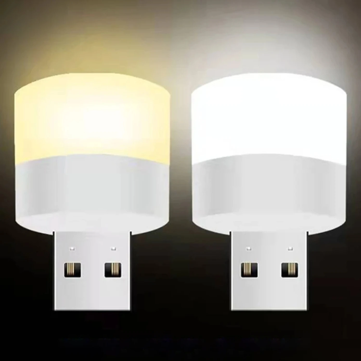 

New Handy and Convenient Mini USB Plug Lamp - Powerful Small Night Light for Cozy Bedroom Reading - Portable Light for Mobile Po