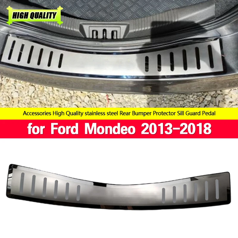 

For Ford Mondeo 2013-2018 High-quality Stainless Steel Trunk Threshold Shield Scratch Protection Car Styling Chromium Styling