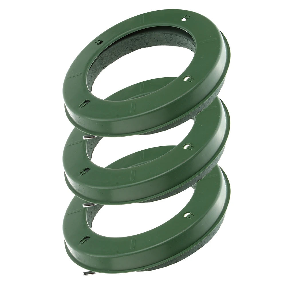 

3pcs Wedding Car Decoration Foam Rings Elegant Floral Arrangement Mud for Artificial Flowers Durable Round Flower for Party