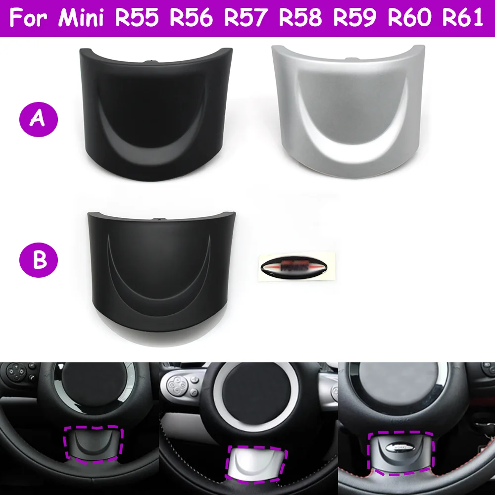 

32306863535 LHD RHD R55 R56 R57 R58 R59 R60 R61 Накладка на руль автомобиля нижняя для Mini 2007-2015 32306863536 32306773643