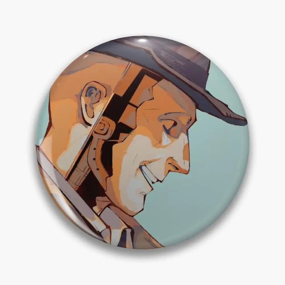 Nick Valentine Pin Buttons Brooches  Jewelry Accessory Customize Brooch Fashion Lapel Badges