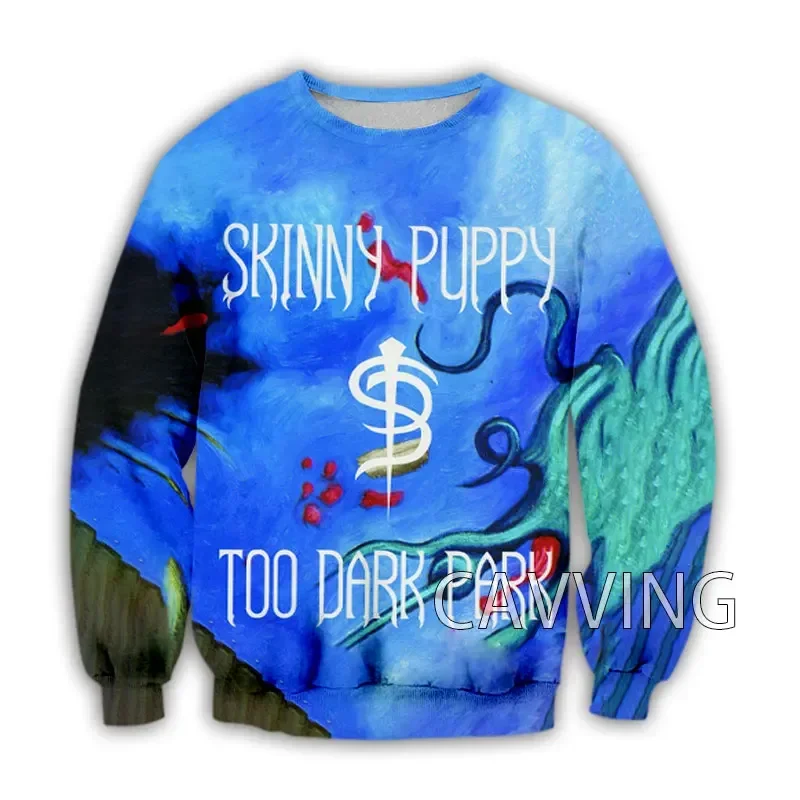 New Fashion Women/Men's 3D Print  Skinny Puppy  Crewneck Sweatshirts Harajuku Styles Tops Long Sleeve Sweatshirts  C01