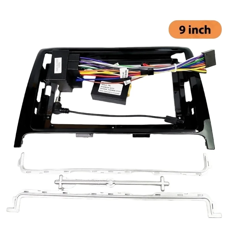 Radio Panel Frame for VW Polo 2012 to 2017,  Wiring Harness Adapter, CAN Bus Decoder, for 16 Pin 9