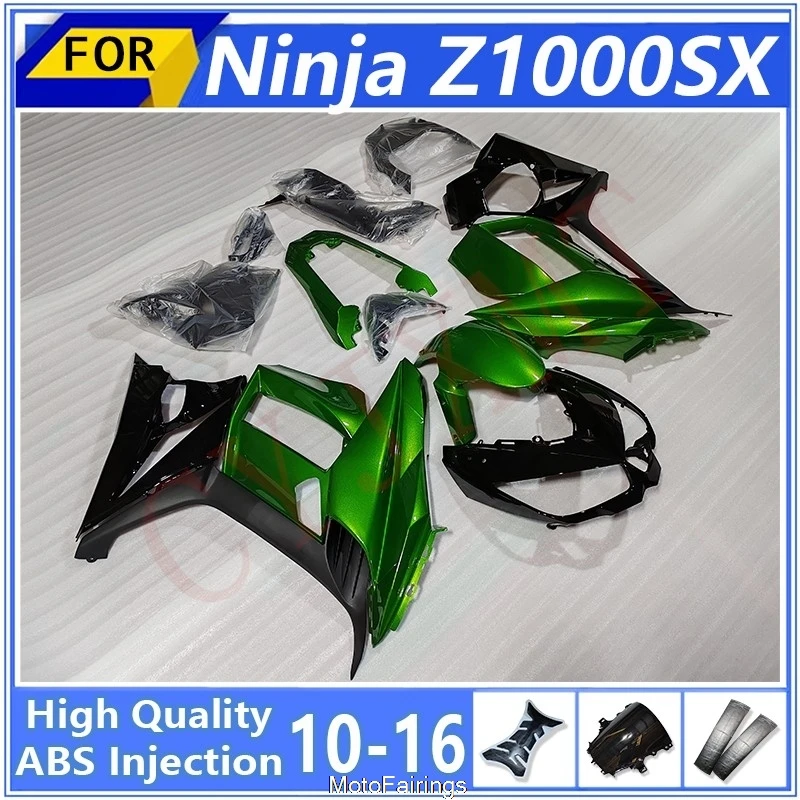 

Комплект обвесов для мотоцикла Kawasaki Ninja Z1000 Z1000SX 2010-2016, кузовные детали, обтекатели Z1000SX 10-16 ZZ04