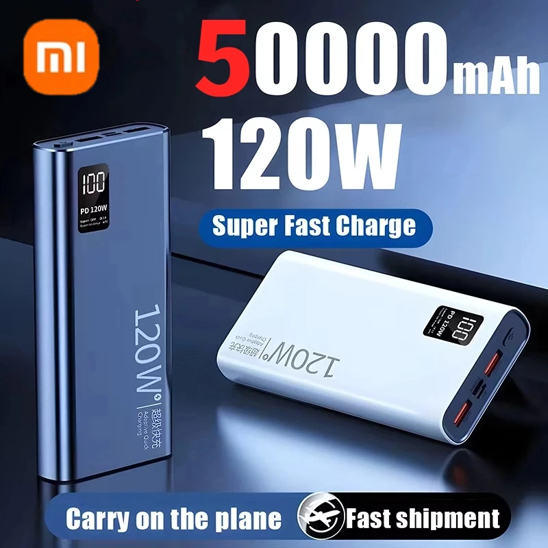 Xiaomi 120W Power Bank 50000mAh 10.51€