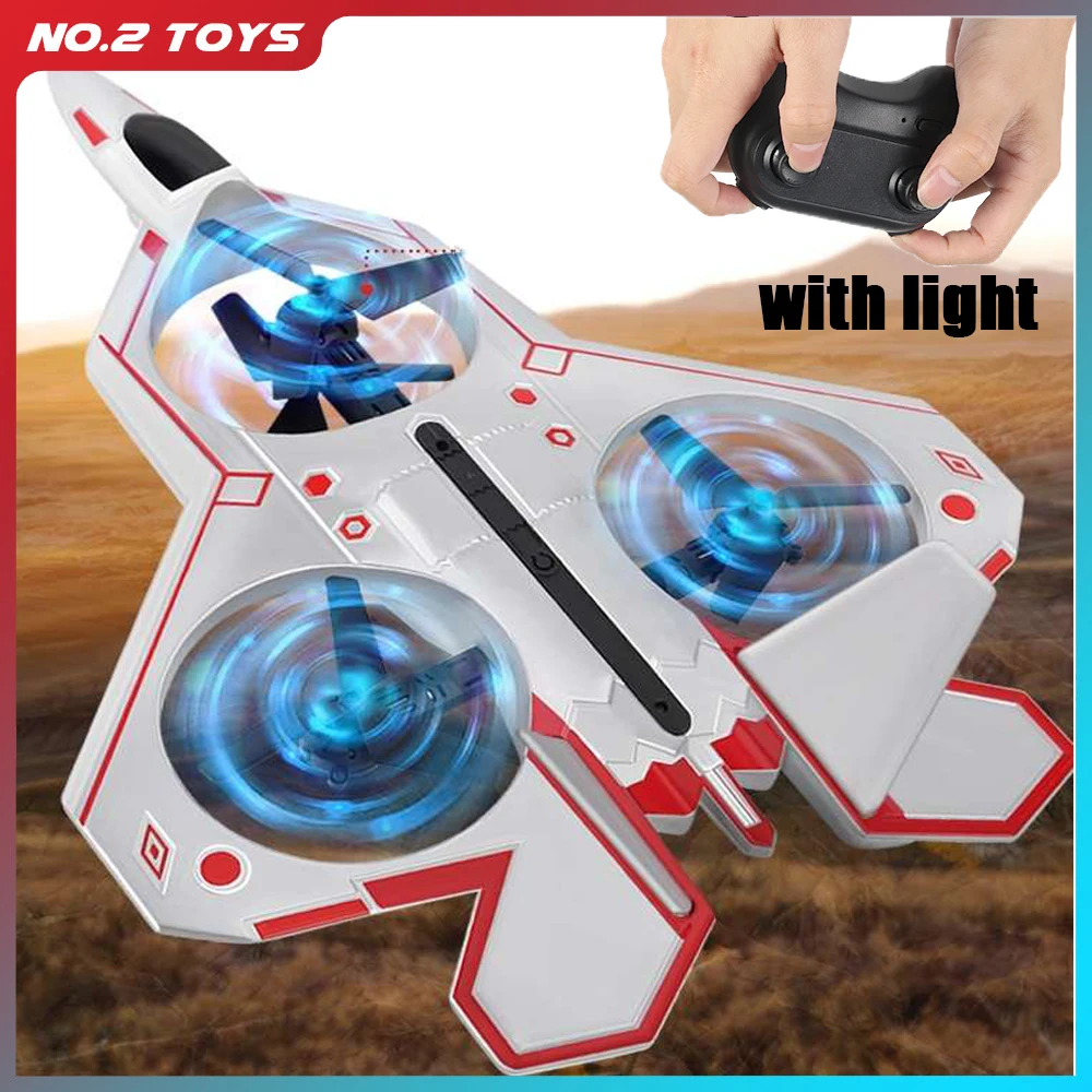 

RC DRONE Foam RC Remote Control Airplane 2.4G Remote Control Fighter Hobby Plane Glider Airplane EPP Foam Toys with Light