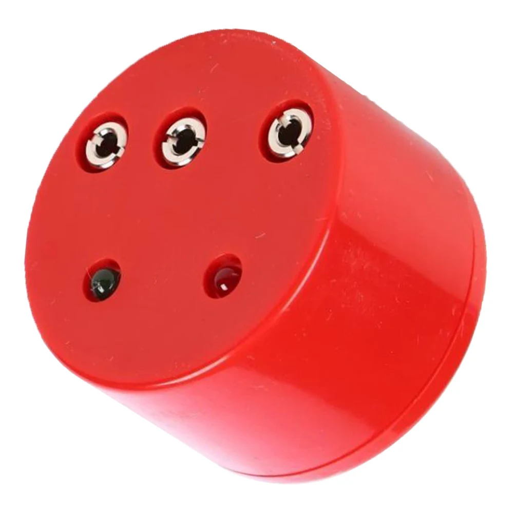 Sword Tester Fencing Tester Plastic Red Repair Tool Round Test Conductive 8*5*5cm Conductive Tester Fencing Gears