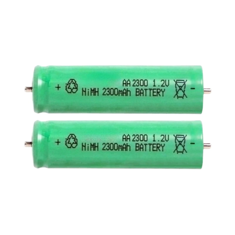 2Pcs 1.2V 2300mAh Battery For Panasonic Epilator