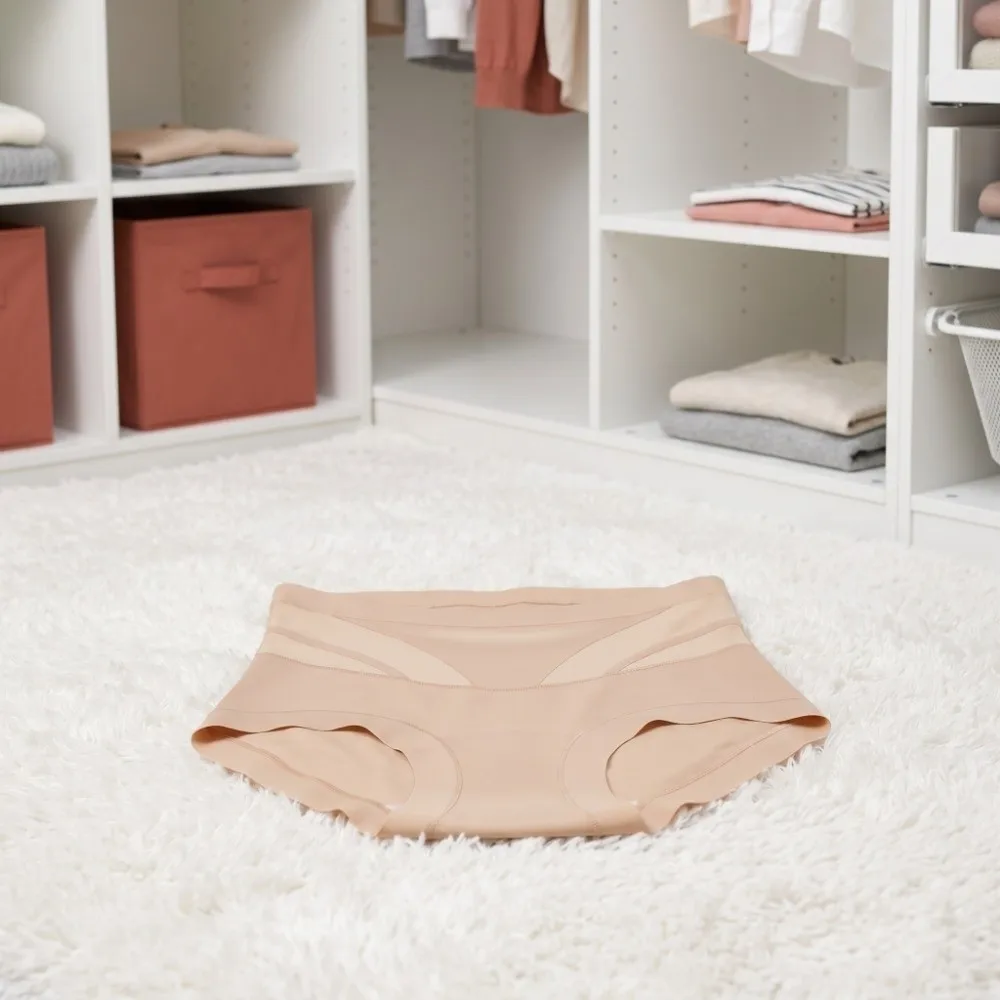 High Waist Thin Shapewear Panties Tummy Control Underwear Belly Contracting Postpartum Body Shaper Waist Trainer Mesh