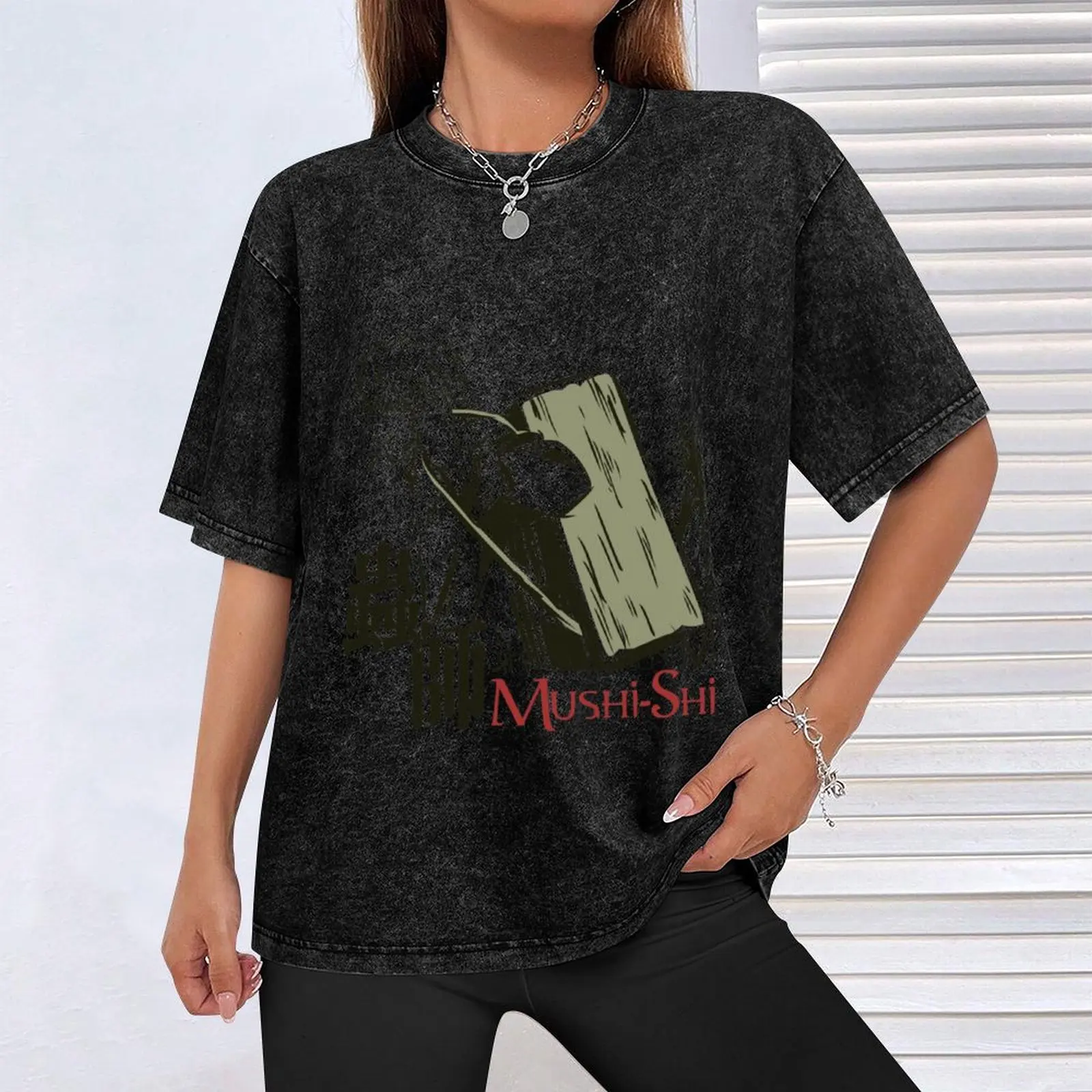 Mushishi- Limited Edition | Perfect Gift T-Shirt Basic Regular Fit Casual T-Shirt view 4