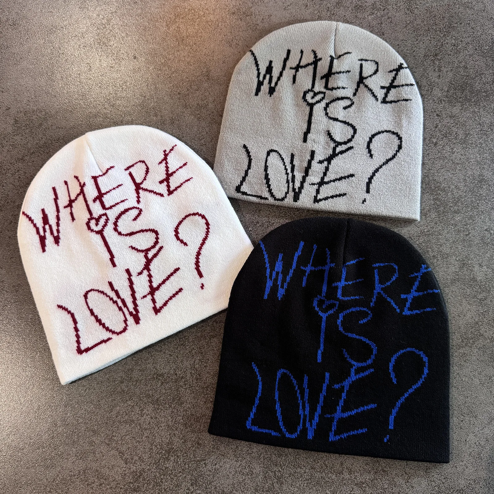 女性帽子ニットビーニーゴス歯キャップ男性 Y2k ストリート冬のファッションプルオーバー Kpop 原宿ヴィンテージ暖かいヒップホップユニセックス