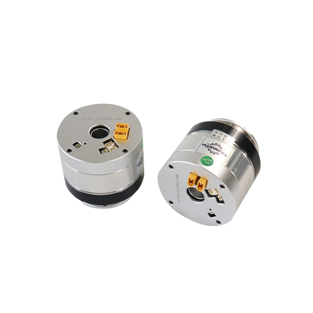 Ti5 Bldc Frameless Motor Hollow Shaft Turntable Motor Co-bot Robot Joint Module Reducer Motor 300w
