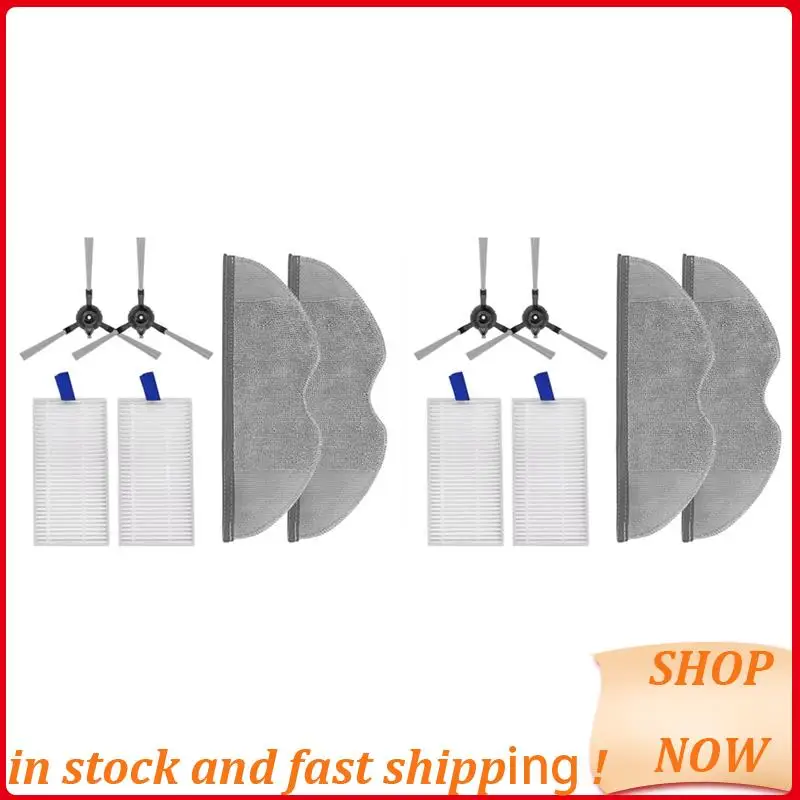 4X สําหรับเครื่องดูดฝุ่นหุ่นยนต์ Xiaomi E5 / C108 กรองเครื่องดูดฝุ่นหุ่นยนต์อุปกรณ์เสริม HOT!