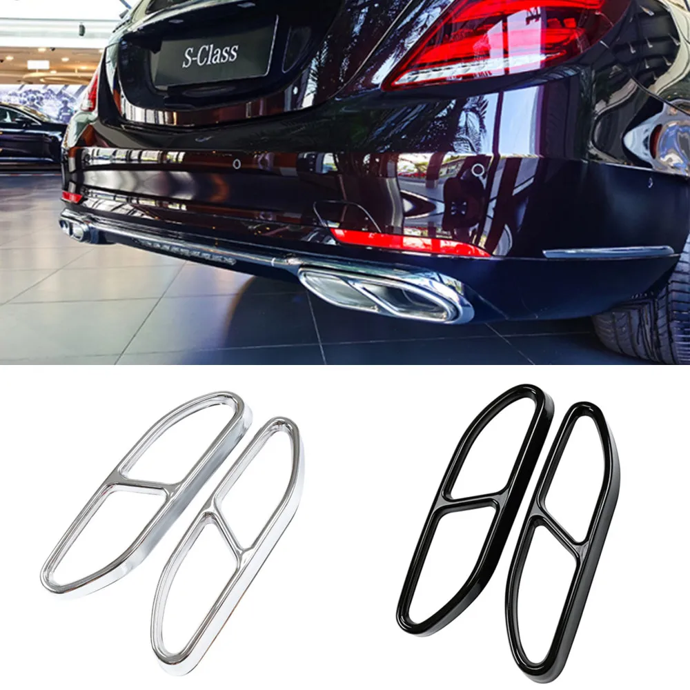 2018-2023 Tail throat for Mercedes benz   S class series w222 w223 S320 S400 450 550 480 580 accessories