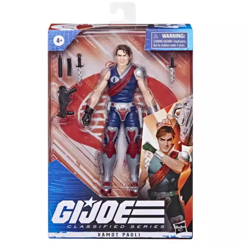 In Stock Original Hasbro G.i. Joe Classified Series STALKER Tomax Xamot Anime Figure Action Figure Model Collection Toys Boys