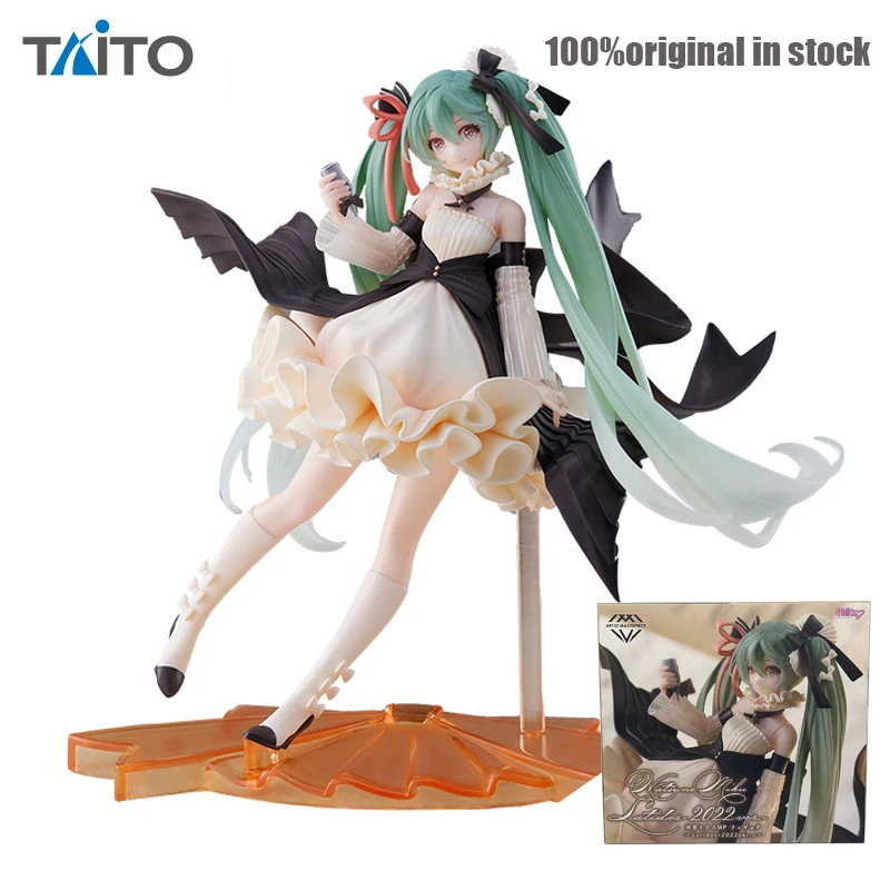 

In Stock Original TAITO Hatsune Miku Figure Amp Latidos 2022Ver Miku Figure Artist 21Cm Anime Figurine Model Toy for Girl Gift