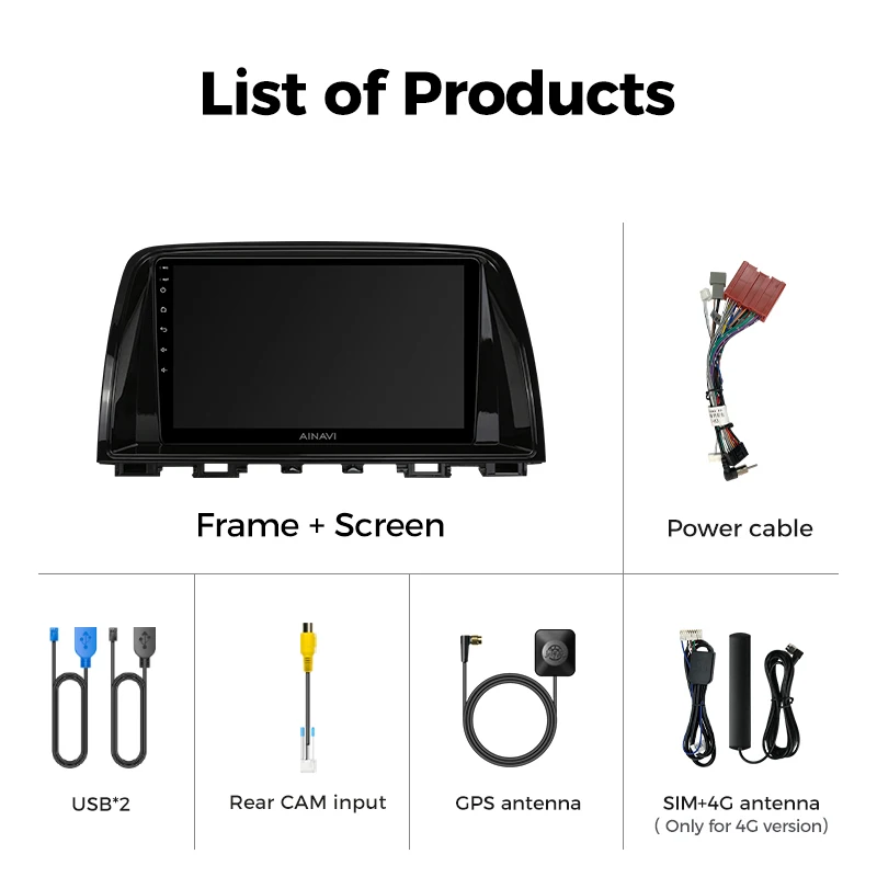 Ainavi 9 Android Car Multimedia Player for Mazda CX-5 2012-2015
