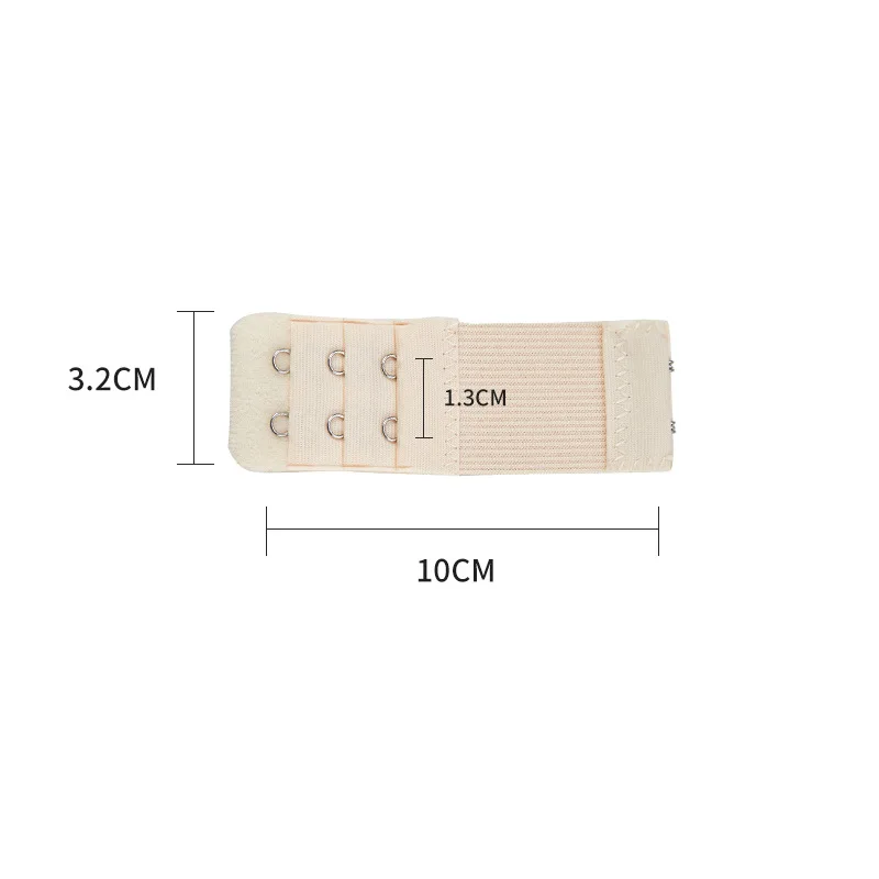 여성용 후크 브래지어 익스텐더, 브래지어 익스텐션 스트랩 후크 클립, 탄성 익스텐더, 조절 가능한 벨트 버클, 친밀한 액세서리, 1 PC
