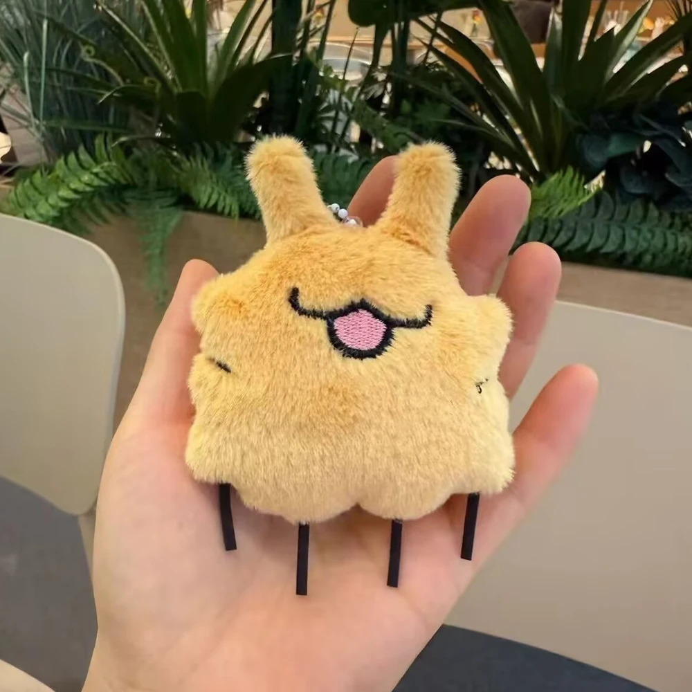 Game Hollow Knight: Silksong Cosplay Dolls Plush Soft Doll Keychain Flea Puppy Pendant Cute Bag Decoration Accessories