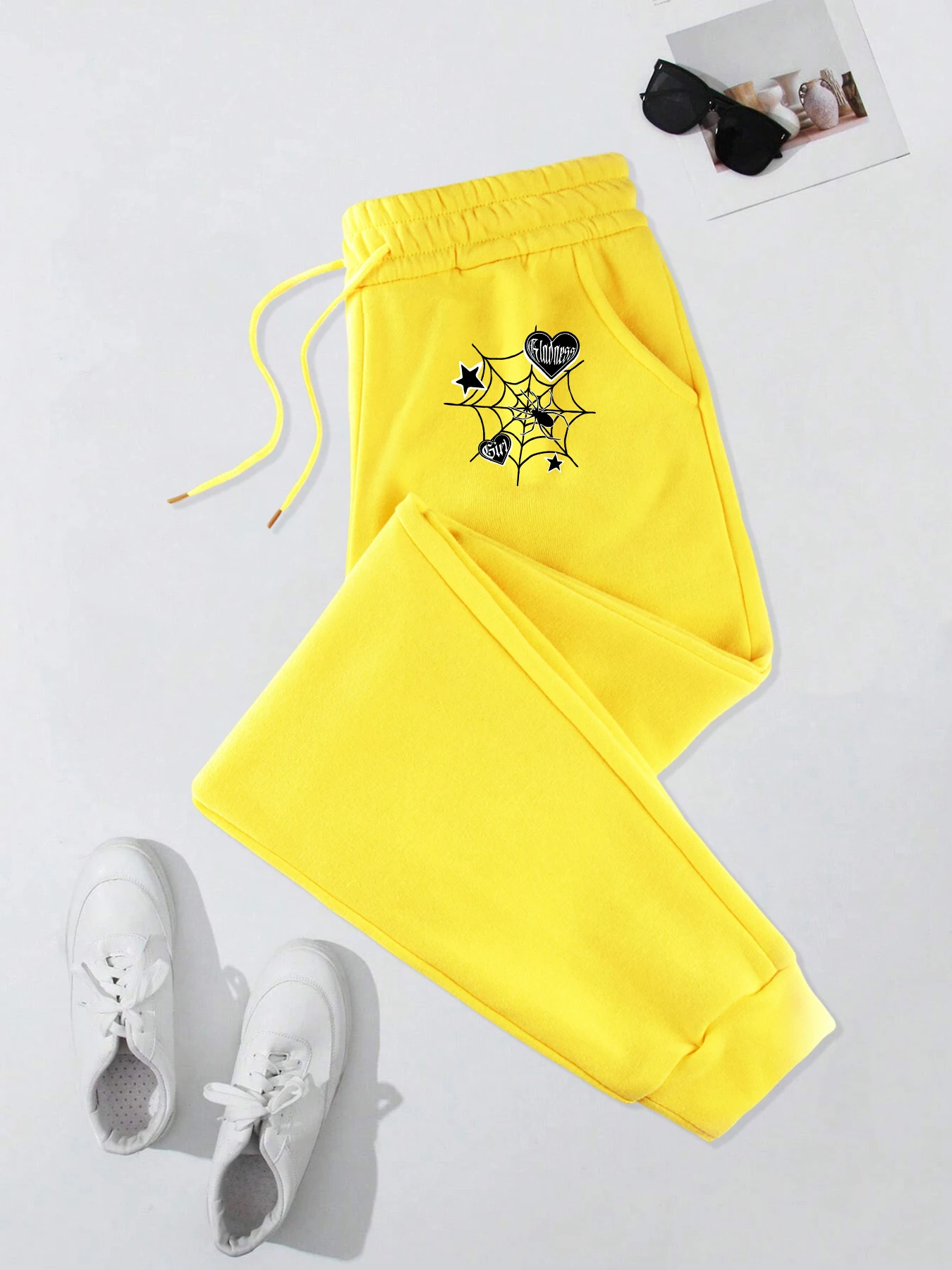 

Мужские спортивные штаны с принтом «Людина-паутина» для девочек, модные осенние спортивные штаны, удобные брюки с карманами, разноцветные повседневные спортивные штаны