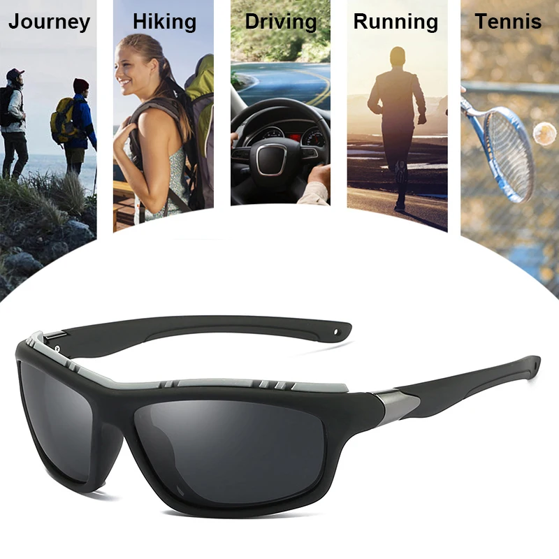 Polarized Sunglasses Men Women Sun Glasses Camping Hiking Driving Fishing Eyewear Outdoor Sports Goggles