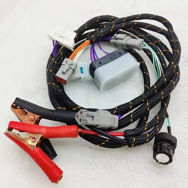 Excavator Wiring Harness PC200-8 Excavator Engine test Cable 6D107 QSB6.7 Engine test Wiring Harness