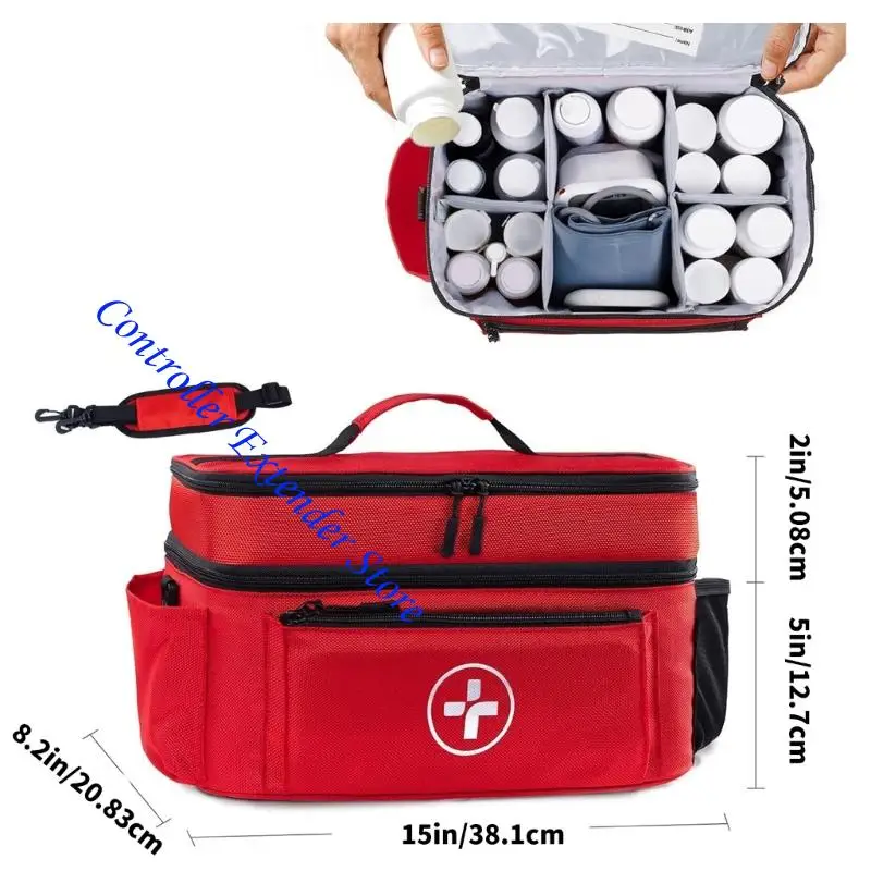 N84B耐水性救急医療バッグの主催者は、屋外の家のための軽量