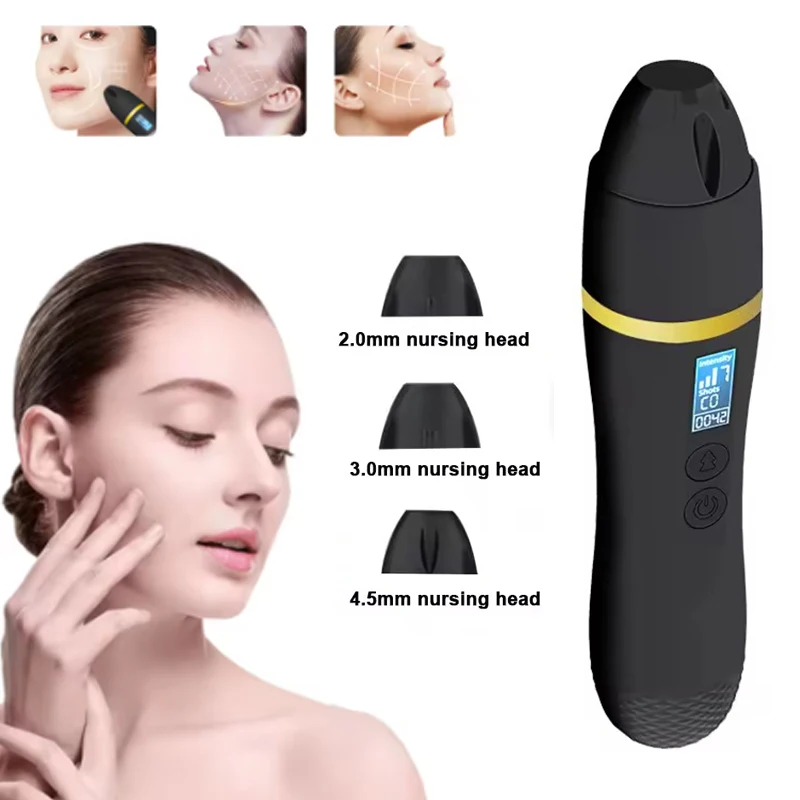 

Mini Ultrasonic Face Lifting Massager Skin Tightening Machine Facial Anti-Wrinkle Beauty Device V Face Chin Eye Lifting Firming
