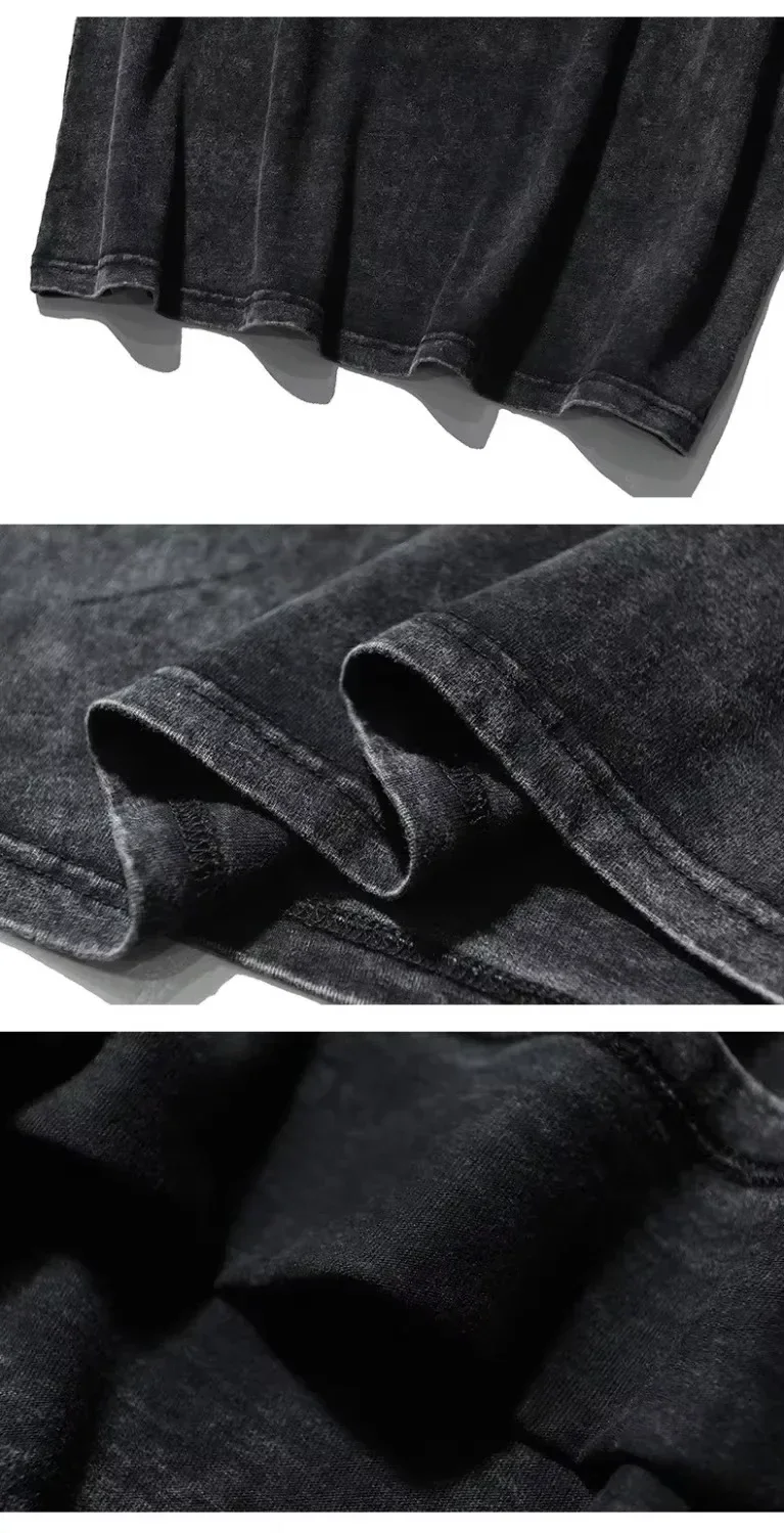 الموت القاتلون تي شيرت الشاطئ العصور الداكن رهيبة تي شيرت عادية Harajuku التي شيرت للرجال قصيرة الأكمام مخصص لتقوم بها بنفسك تي شيرت #6