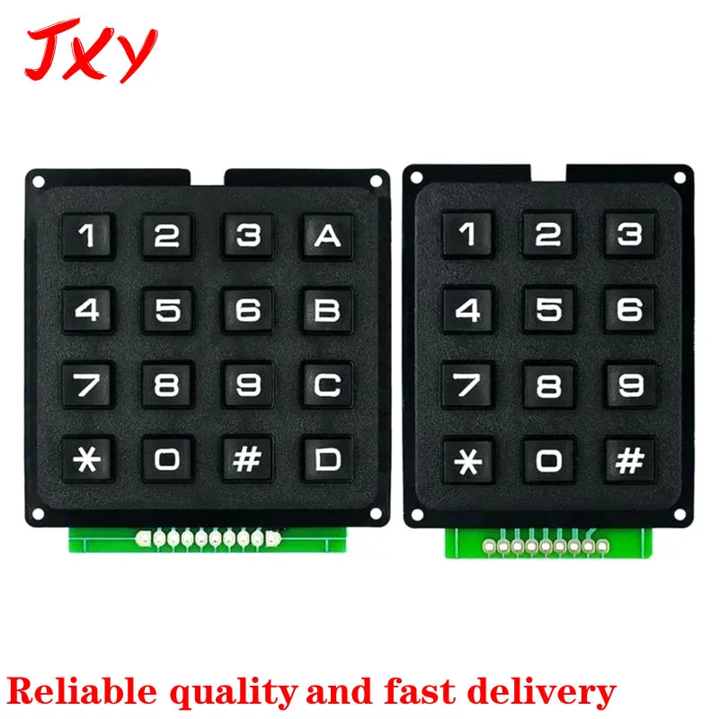 3*4 4*4 Matrix switch keyboard array module ABS plastic buttons 4x4 3x4 12 16 key film switch Arduino microcontroller keyboard