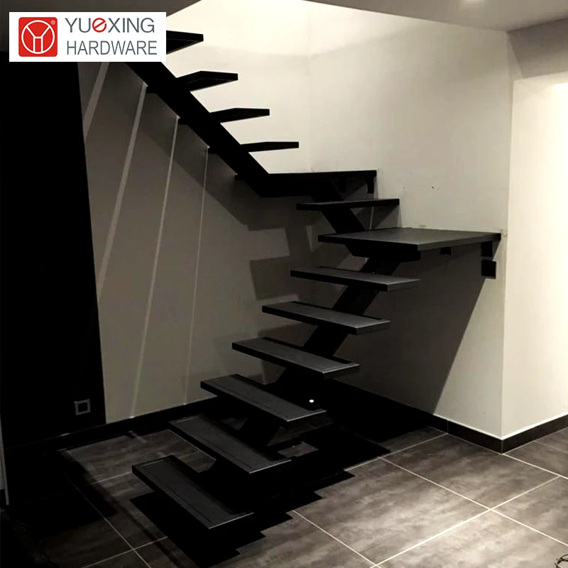 custom.Best-selling Cost-effective Mono Stringer Staircase Is Suitable Residential Apartments