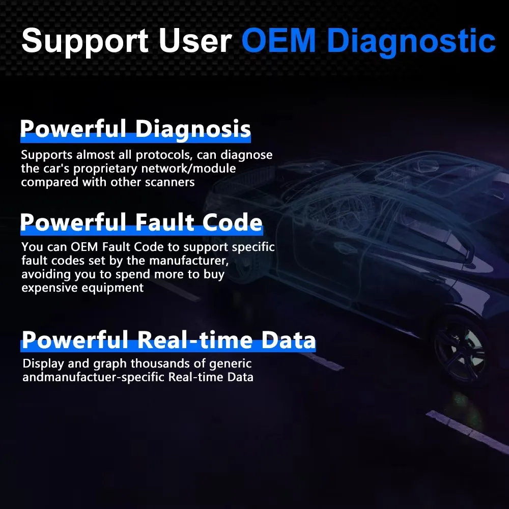 Vgate Vlinker MC+ ELM327 Bluetooth 4.0 OBD2 Code Scanner ELM327 Wifi Car Diagnostic For Android/IOS Scanner Auto Tool