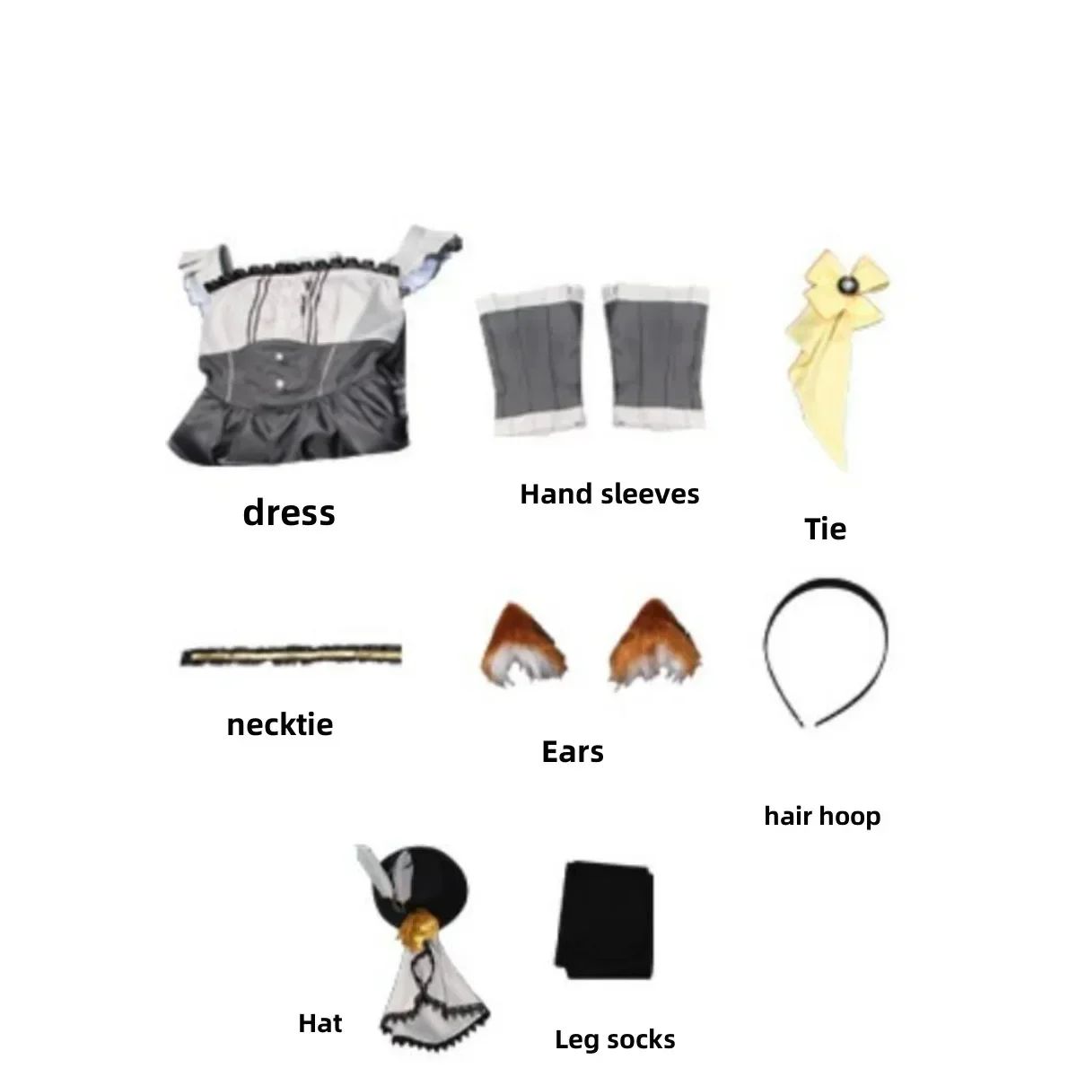 Gioco Blu Archivio Iochi Marī Costume Cosplay Parrucca Abito da principessa Lolita Gonna Donna Carino Carnevale di Halloween Festa di Natale