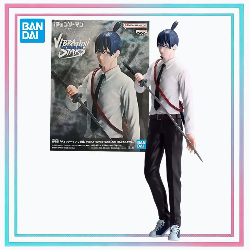

Original Bandai Banpresto Vibration Stars Chainsaw Man Hayakawa Aki Anime Action Figure Model Toy Collection Gift