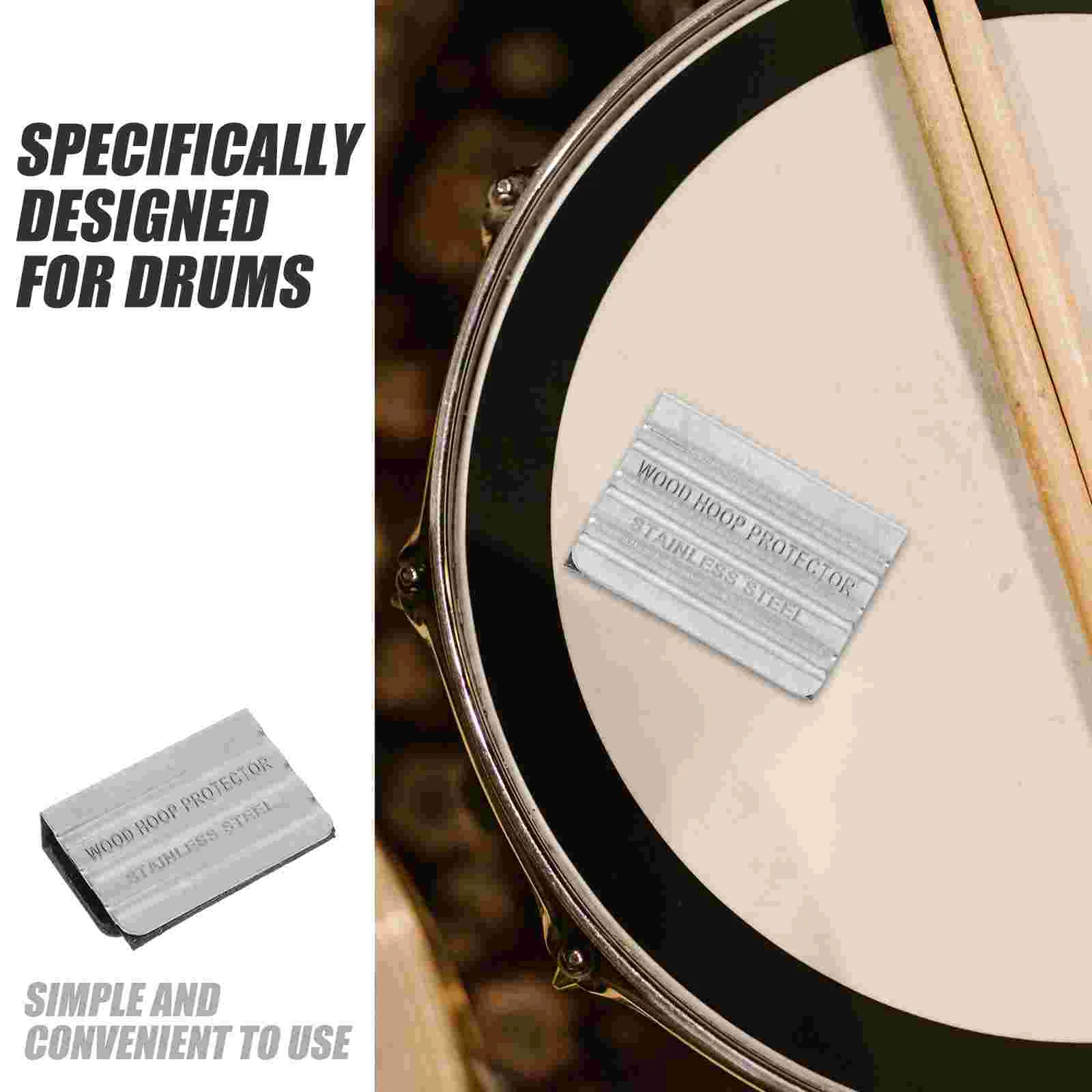 Bass Drum Protector Pad Silicone Accessories Dampeners Rim Hoop Pads Kick Patch Parts