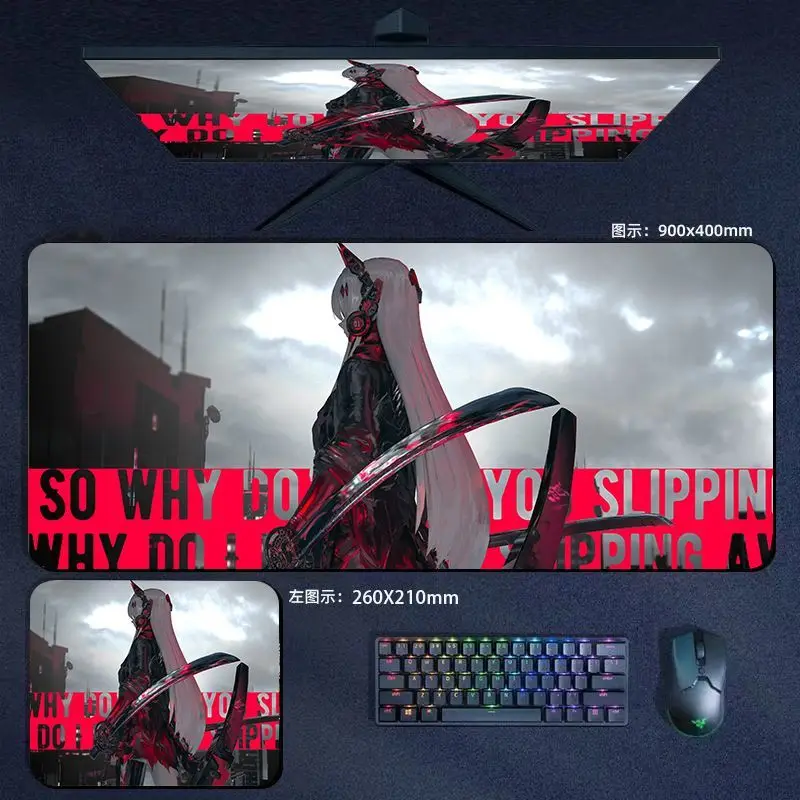 mouse-pad-gamer-grande-tema-sci-fi-menina-de-batalha-antiderrapante-com-borda-costurada-de-borracha-tapete-de-mesa-para-pc-laptop-e-escritorio