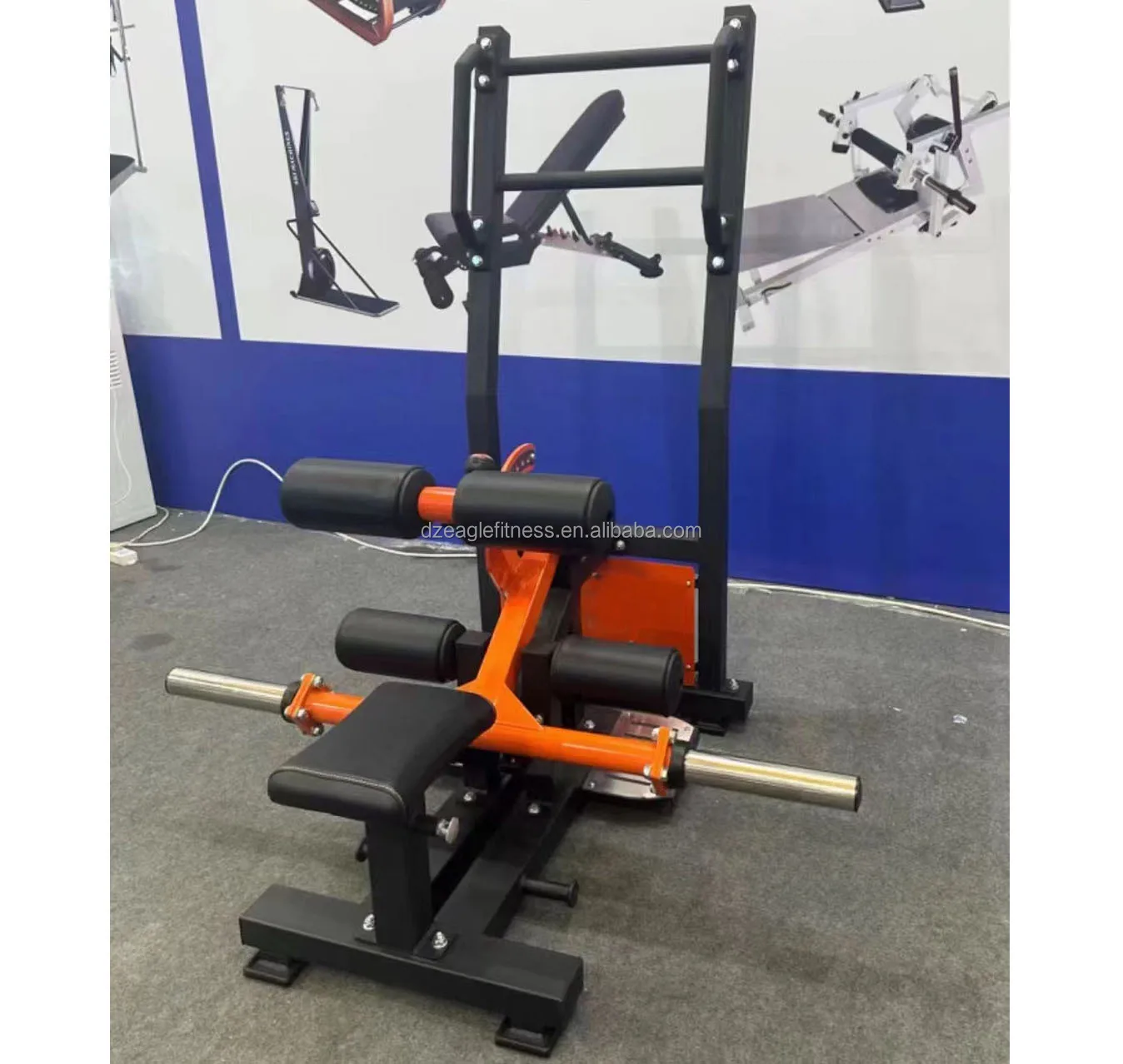 Factory Wholesale Commercial Gym Equipment Plate Loaded Hip Trainer Standing Hip Thrust Machine for Strength Training Body